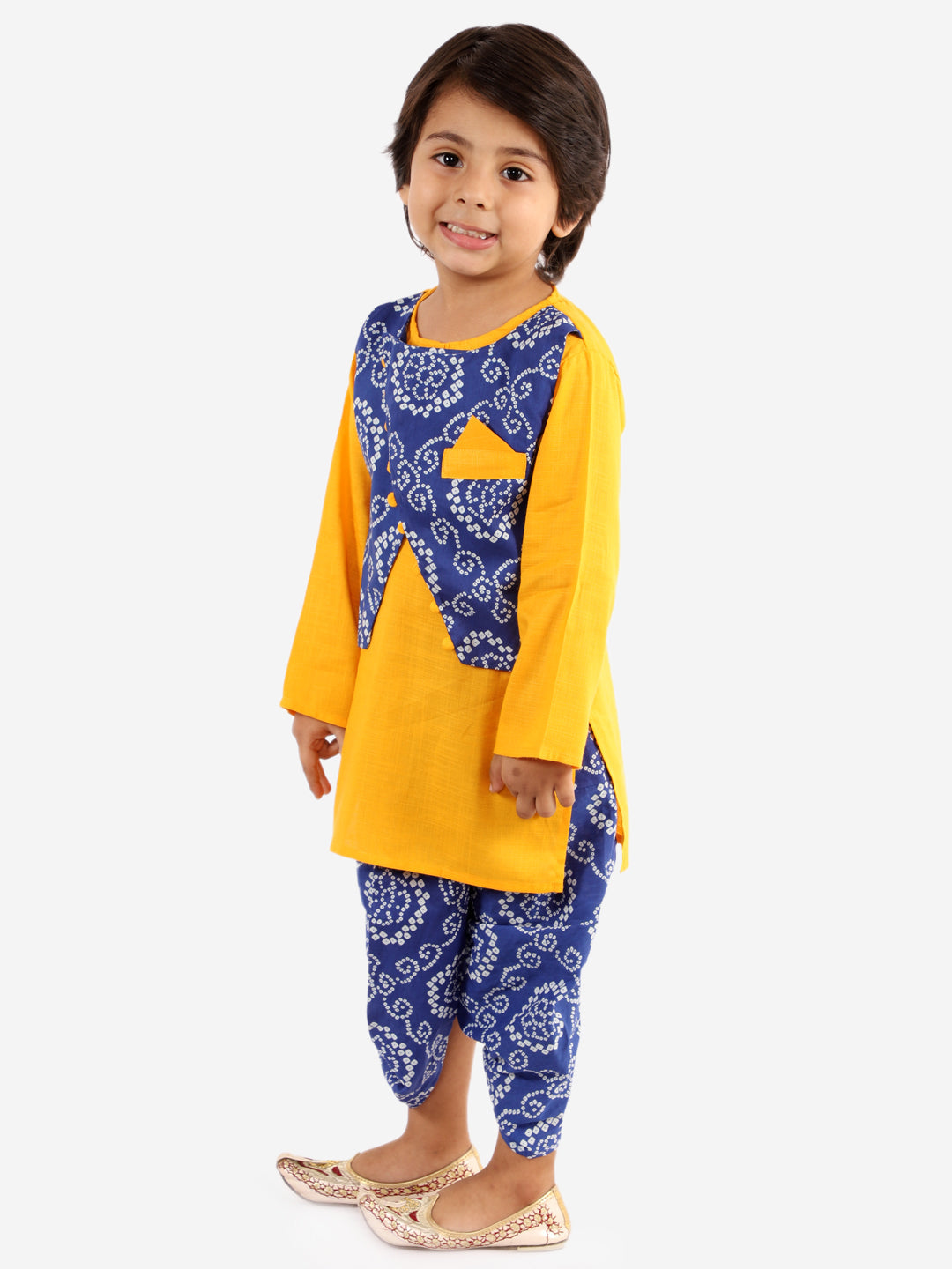 Cotton Dhoti Kurta Set for Boys