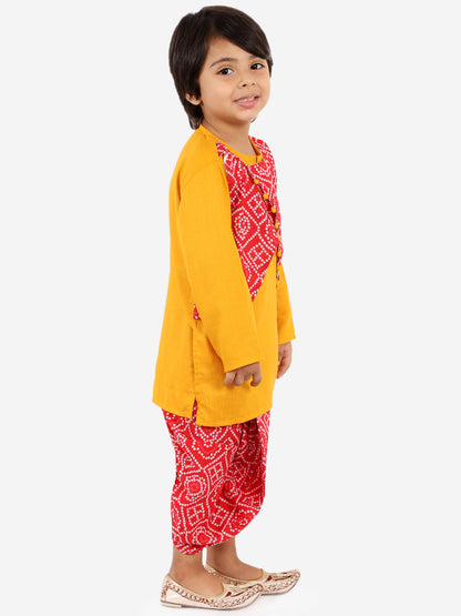 Cotton Dhoti Kurta Set for Boys