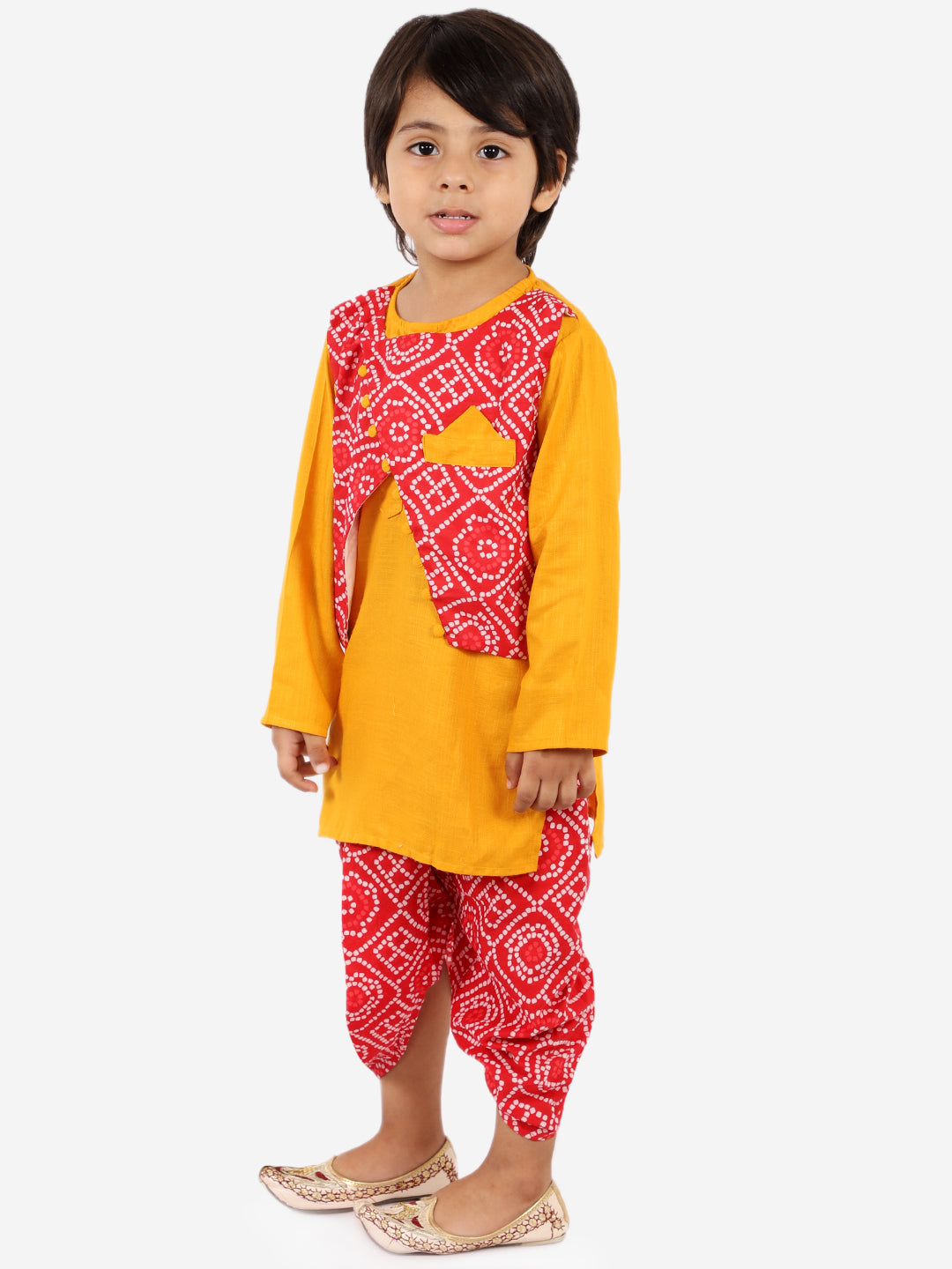 Cotton Dhoti Kurta Set for Boys