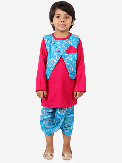 Cotton Dhoti Kurta Set for Boys