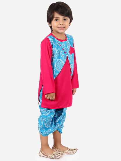 Cotton Dhoti Kurta Set for Boys