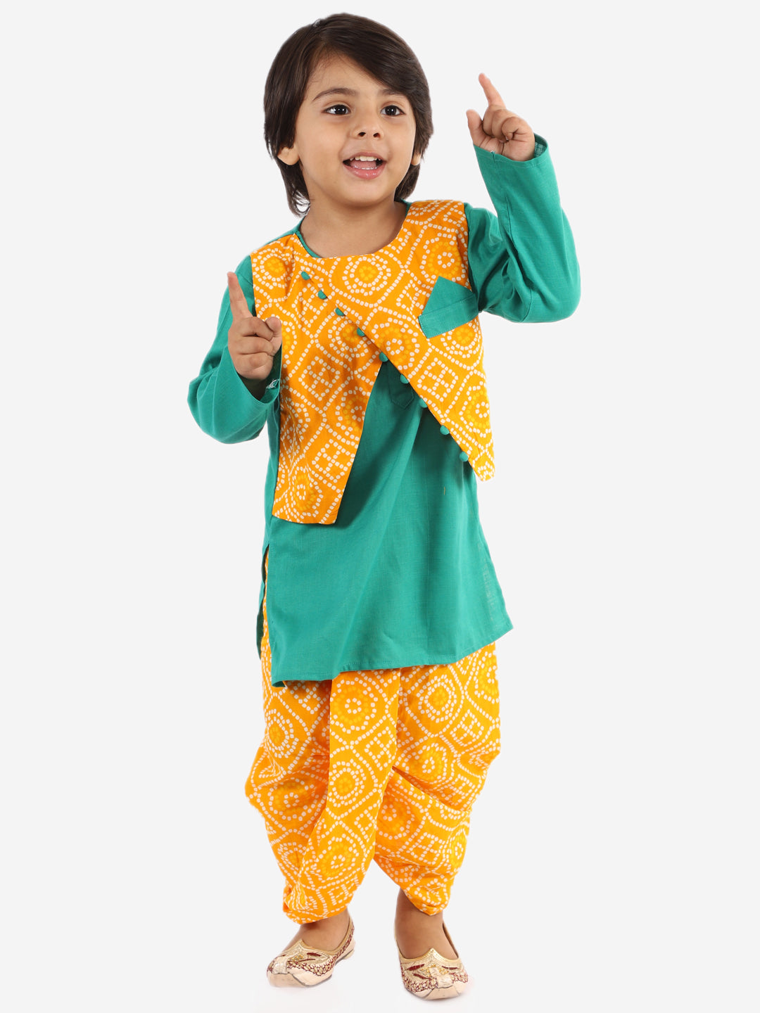 Cotton Dhoti Kurta Set for Boys