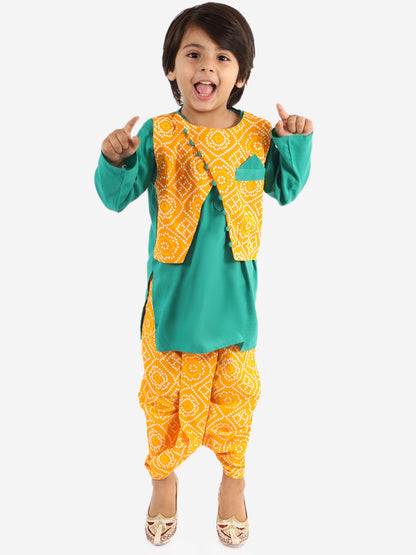 Cotton Dhoti Kurta Set for Boys