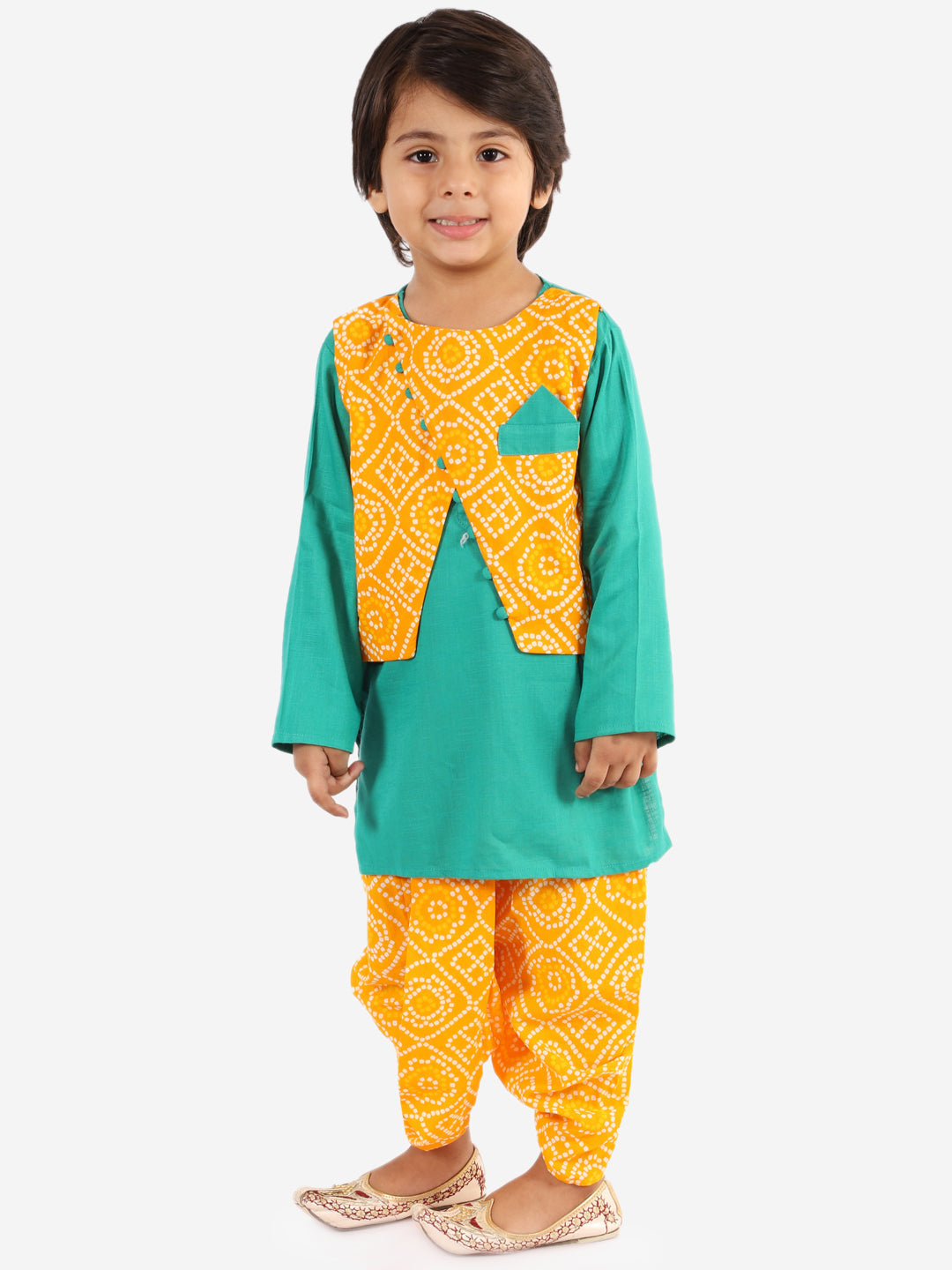 Cotton Dhoti Kurta Set for Boys