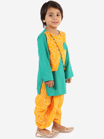 Cotton Dhoti Kurta Set for Boys