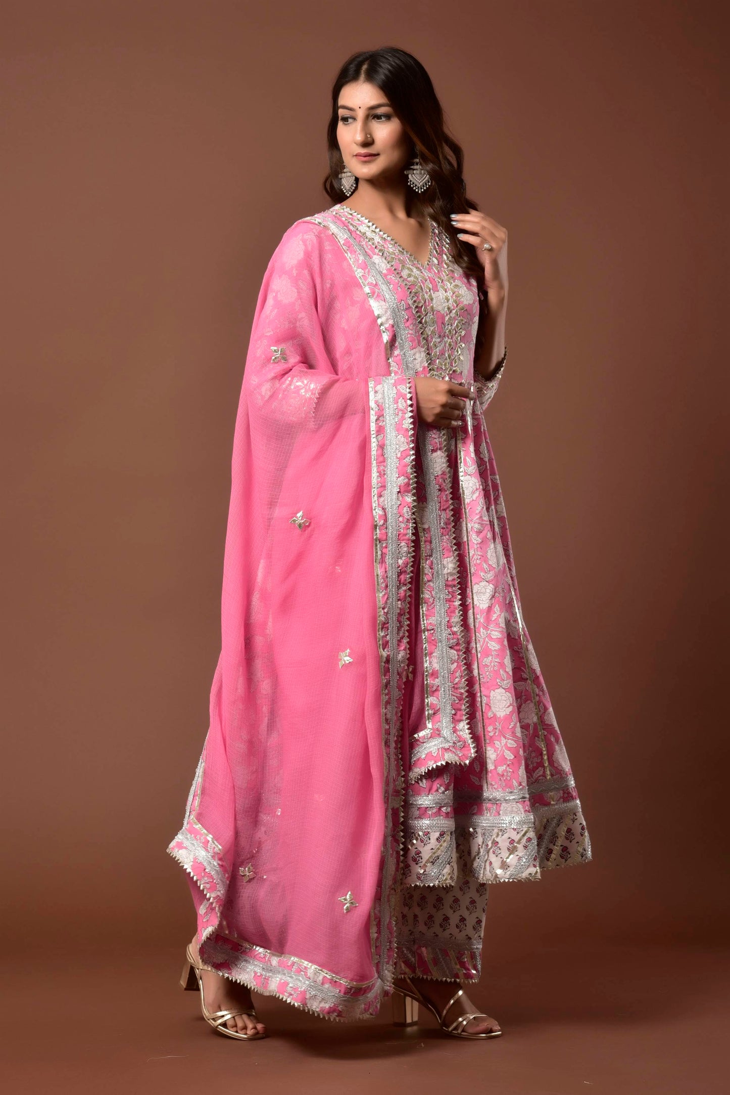 Women's Ambar Gulabi Kalidar Suit Set