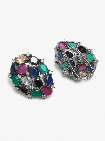 Women's Multi Stone Studs