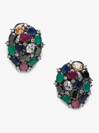 Women's Multi Stone Studs