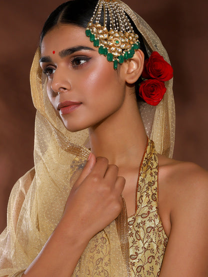 Women's Kundan Jhoomar