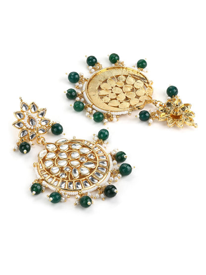 Women's Kundan Choker With Earrings