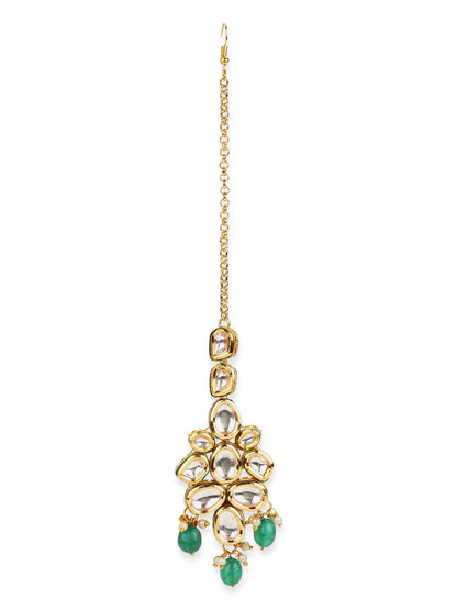 Women's Kundan Maang Tikka