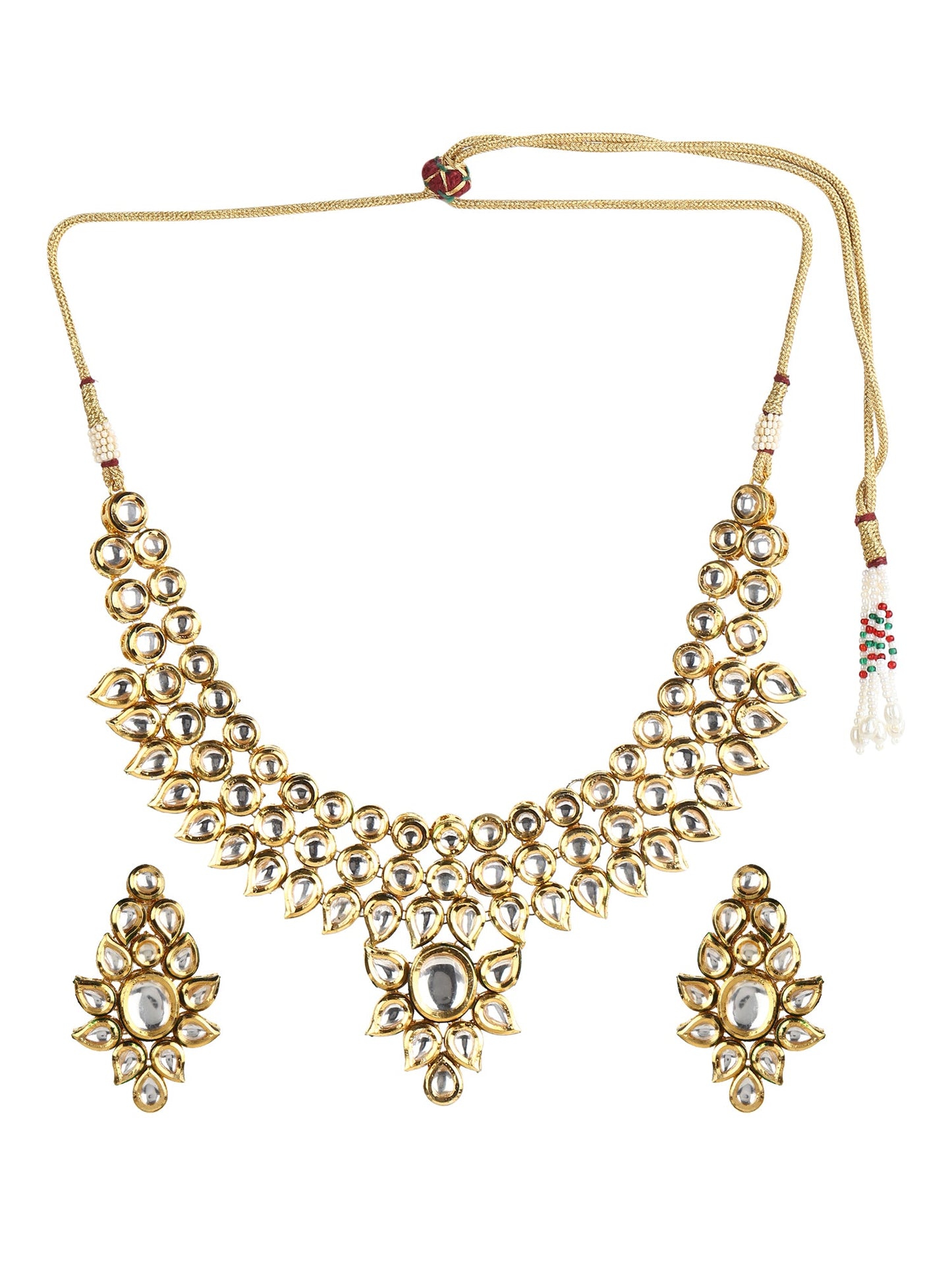 Women's Kundan Choker With Studs