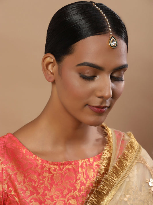 Women's Kundan Maang Tikka