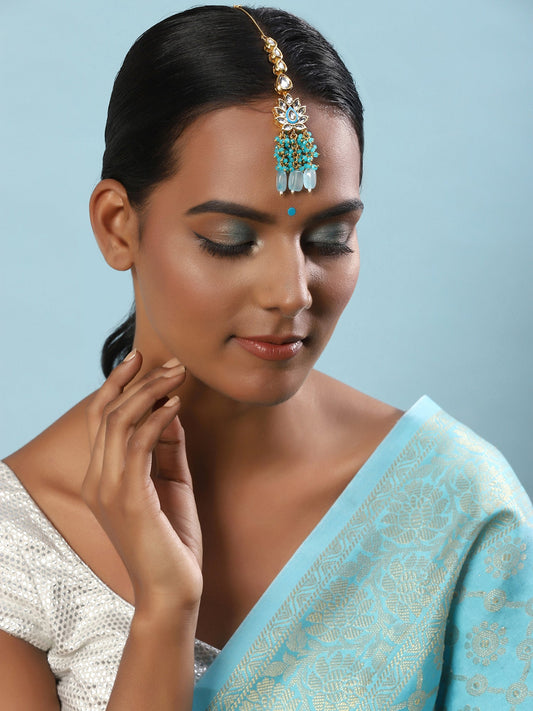 Women's Kundan Maang Tikka