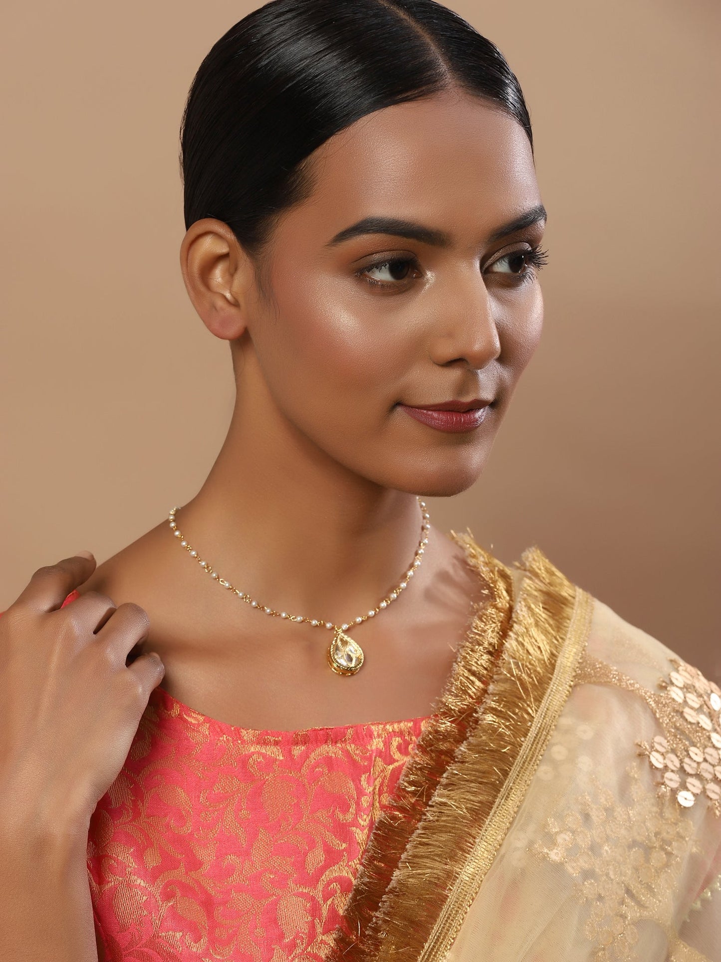 Women's Kundan Neckpiece