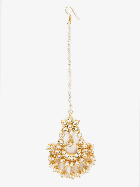 Women's Kundan Maang Tikka