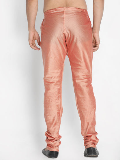 Men's Pink Cotton Blend Pyjama