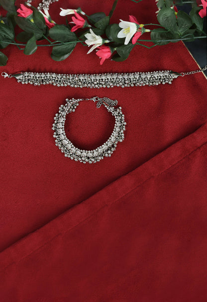 Traditional Silver color Anklet Payal Jkpayal_006