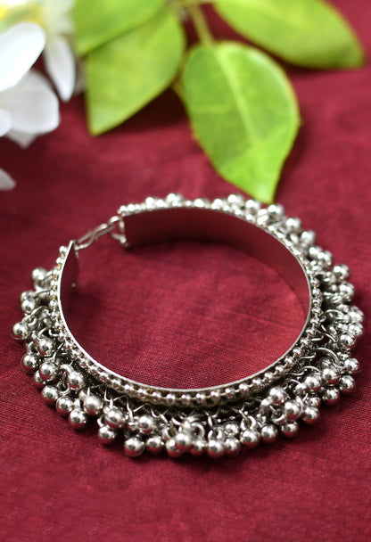 Trendy Oxidized Ghungru Design Bracelets Jkbracelet_006