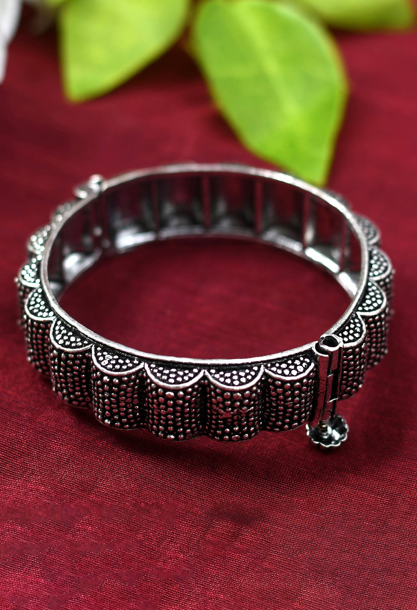 Silver-Plated German Silver Bracelet Bangles Jkbangles_006