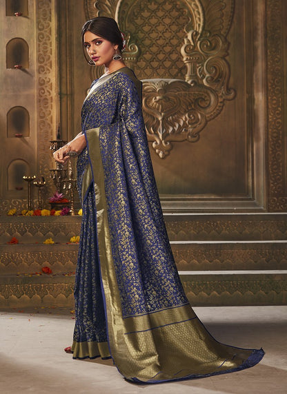 Women's Banarasi Silk Woven saree