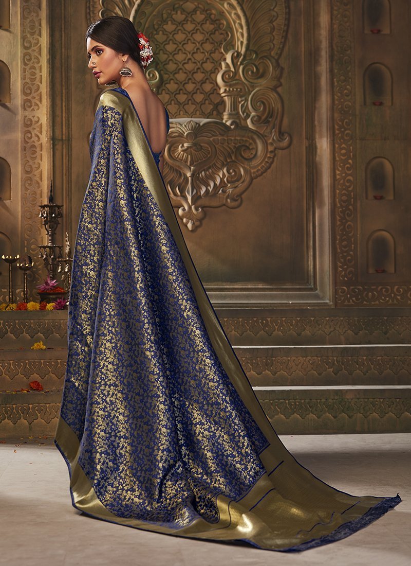 Women's Banarasi Silk Woven saree