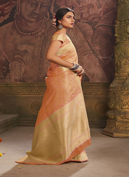 Women's Banarasi Silk Woven saree