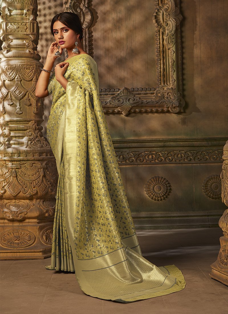 Women's Banarasi Silk Woven saree