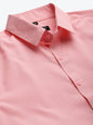 Men's Cotton Pink Half sleeves Formal Shirt