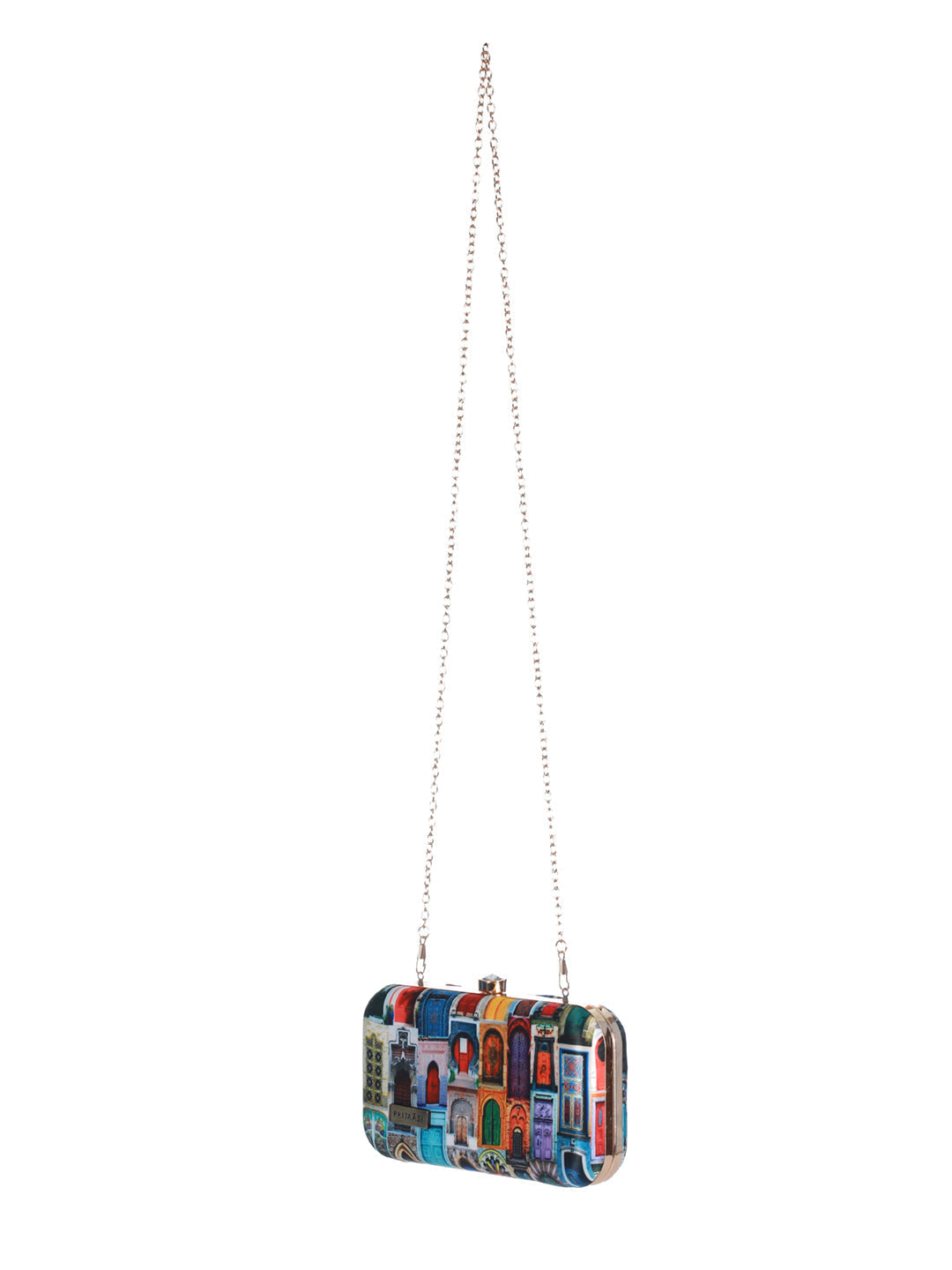 Women's Urban Streets Printed Clutch - Priyaasi