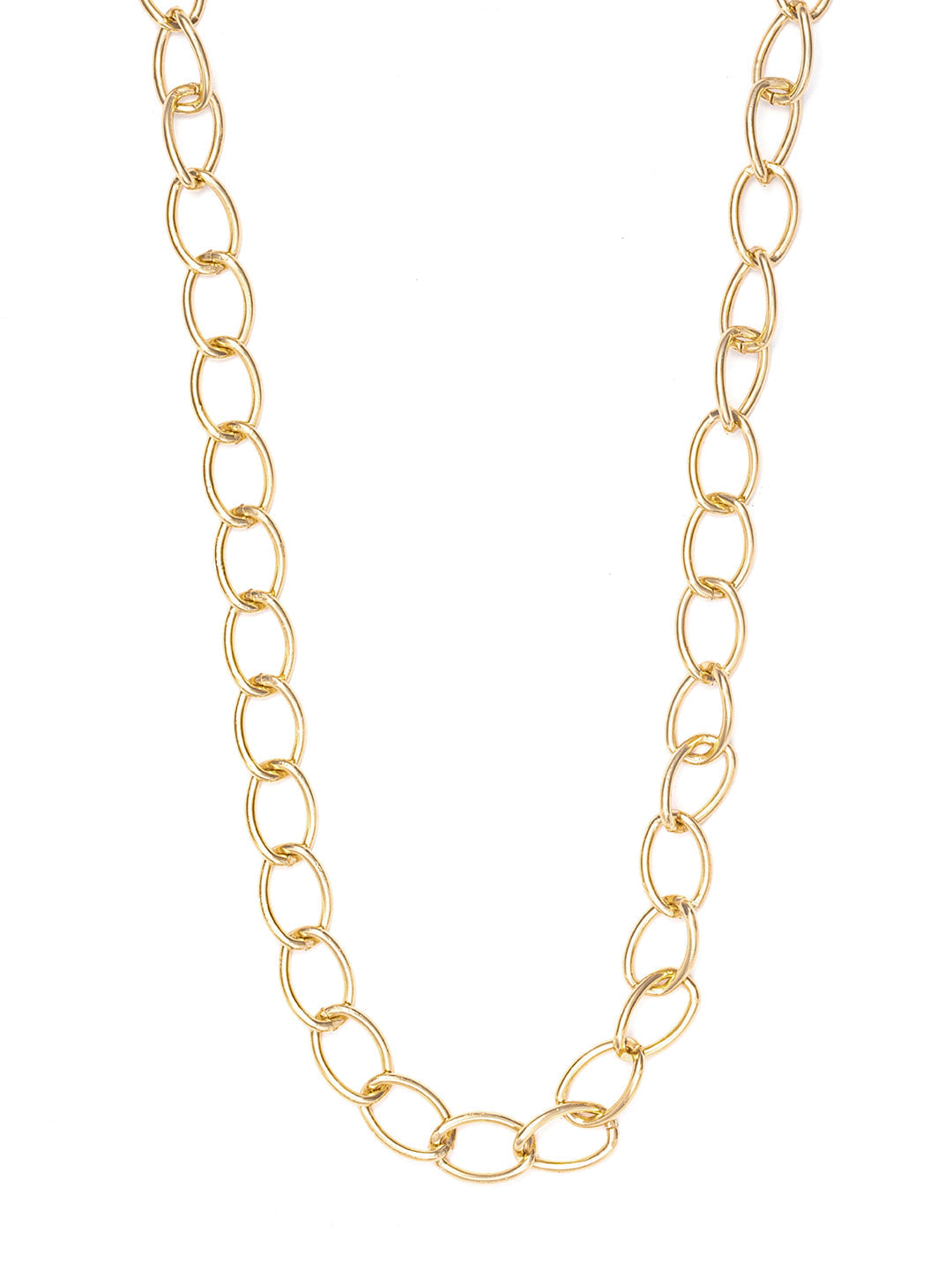 Women's Gold Plated Linked Necklace - Priyaasi