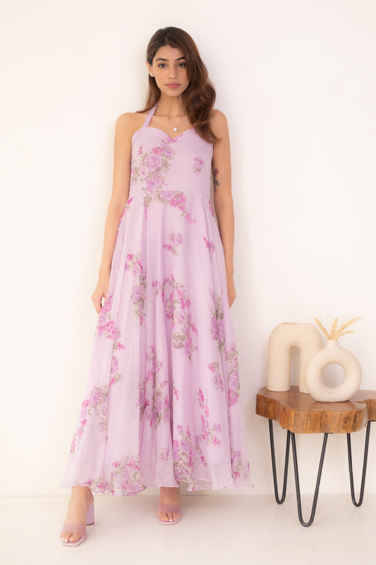 Women's Purple Maxi Dress