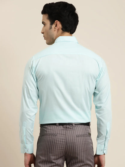 Men's Cotton Sky Blue Classic Formal Shirt