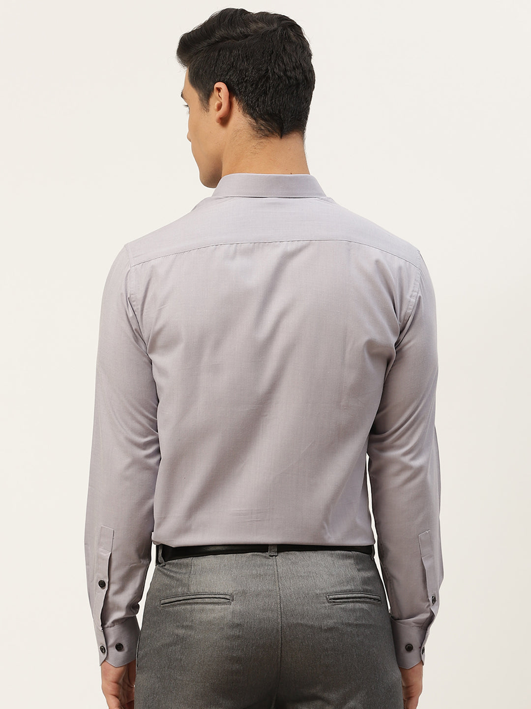 Men's Cotton Grey Formal Shirt