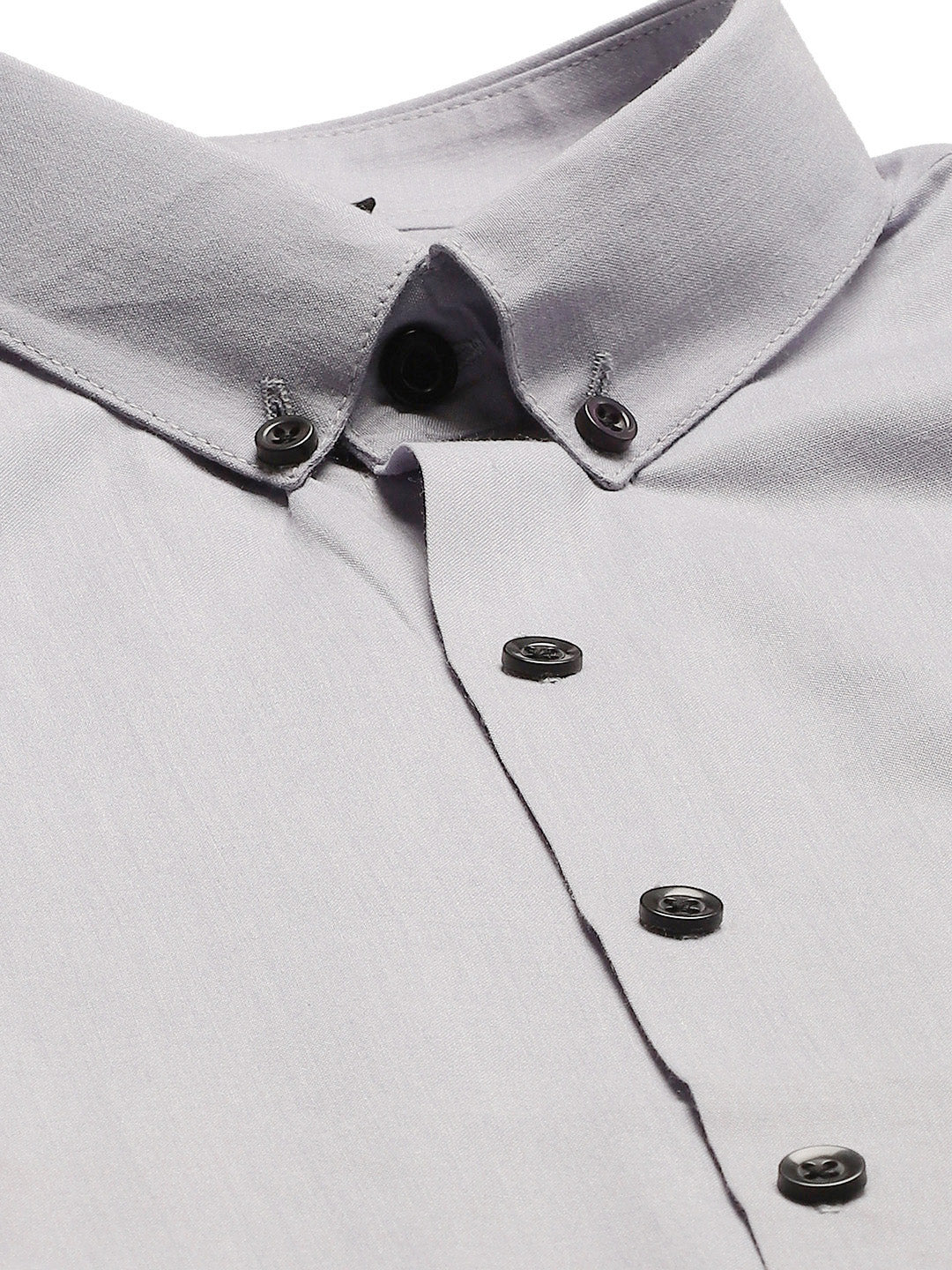 Men's Cotton Grey Formal Shirt