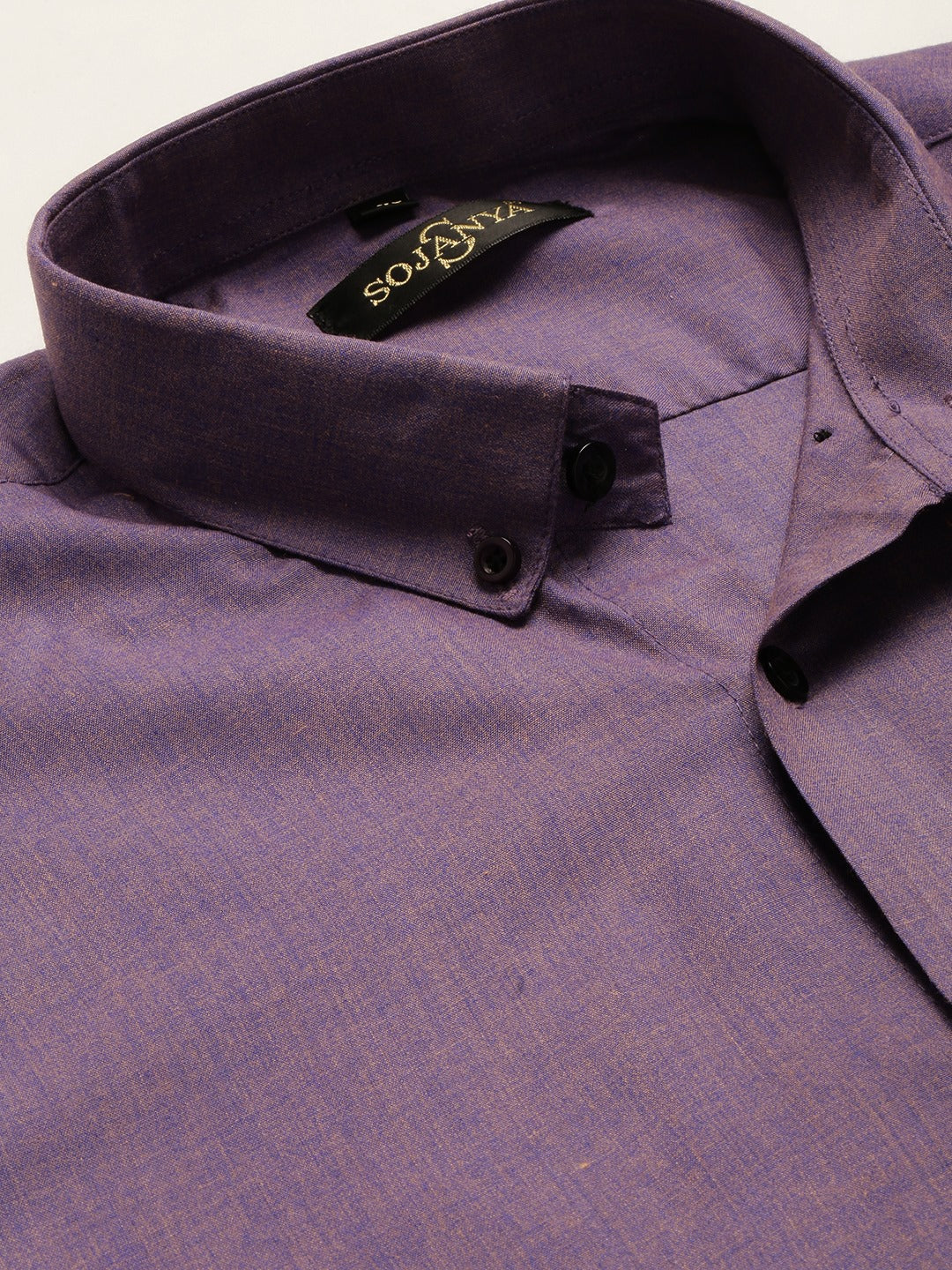 Men's Cotton Purple Formal Shirt