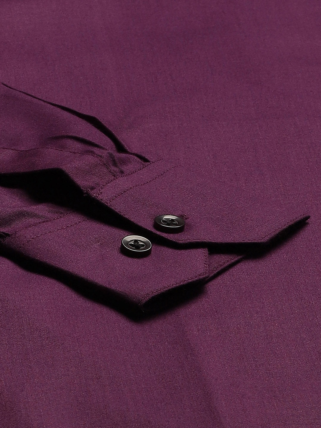 Men's Cotton Dark Purple Formal Shirt