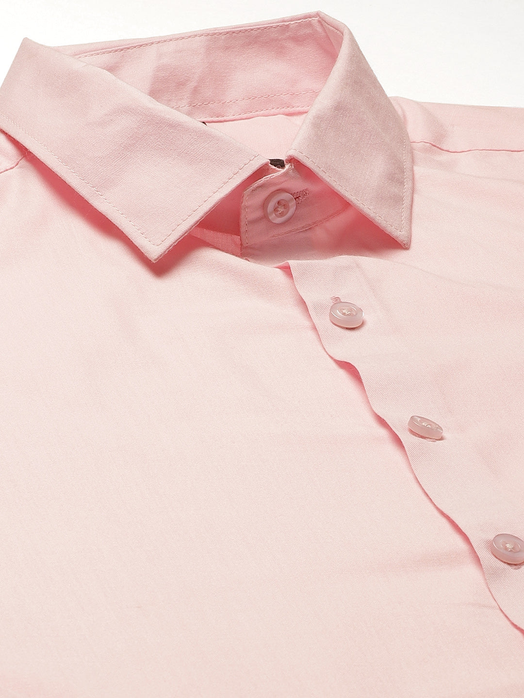 Men's Cotton Pink Classic Formal Shirt