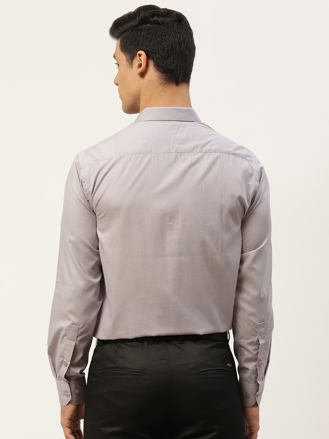 Men's Cotton Grey Classic Formal Shirt