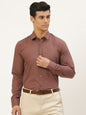 Men's Cotton Wine Classic Formal Shirt