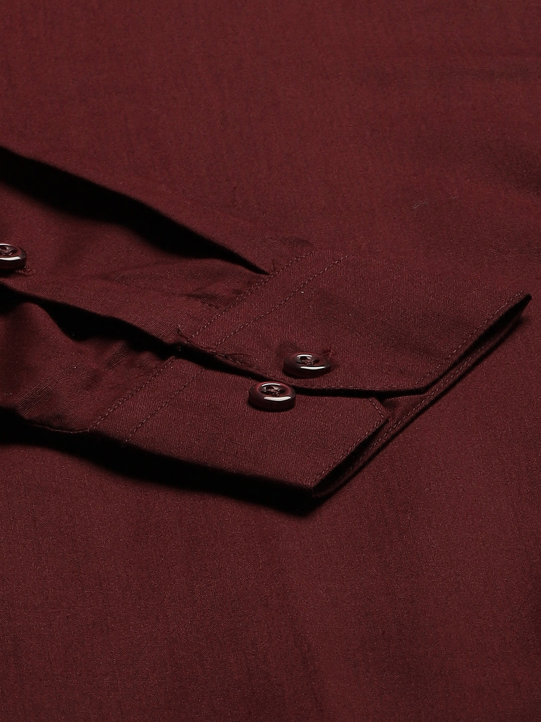 Men's Cotton Maroon Classic Formal Shirt