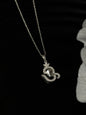 Women's OM Ganesha Sterling Silver Necklace - Priyaasi