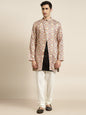 Men's Silk Blend Off White Only Sherwani Jacket