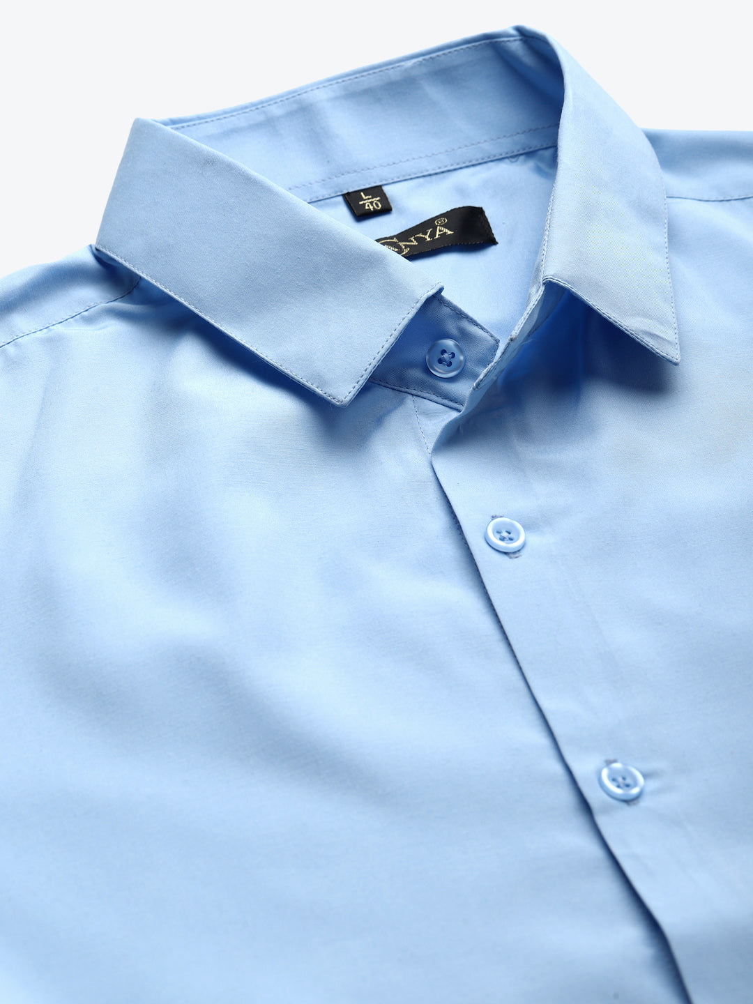 Men's Cotton Sky blue Classic Formal Shirt