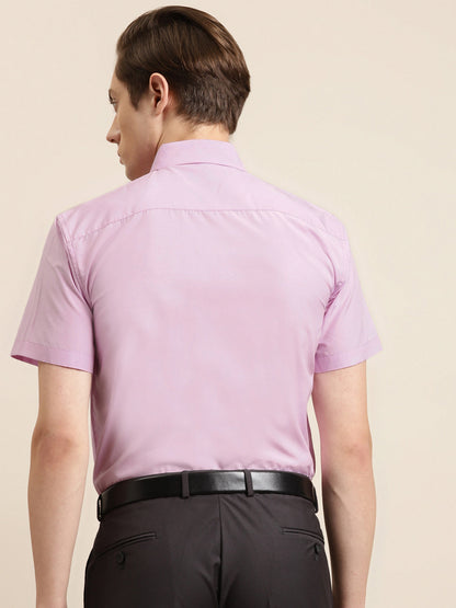 Men's Cotton Purple Classic Formal Shirt