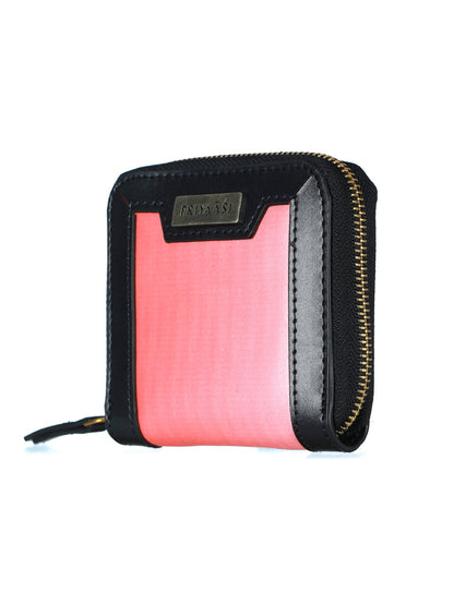 Women's Peach Ombre Solid Mini Wallet - Priyaasi