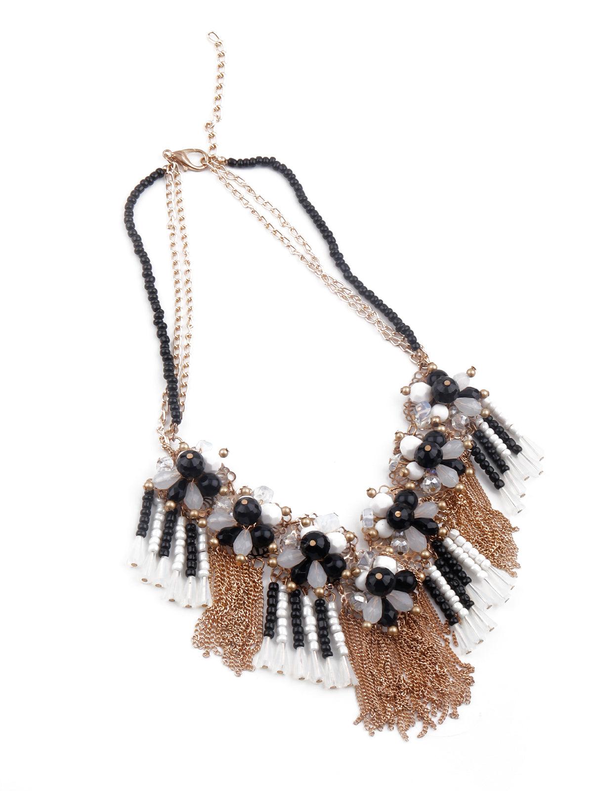 Women's Boho Multicoloured Gorgeous Designer Necklace - Odette