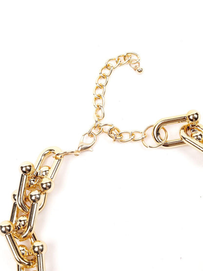 Women's Classic Gold Interlinked Chain - Odette