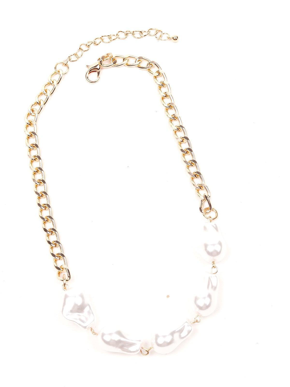 Women's Double Layered Gold-Tone Chain - Odette