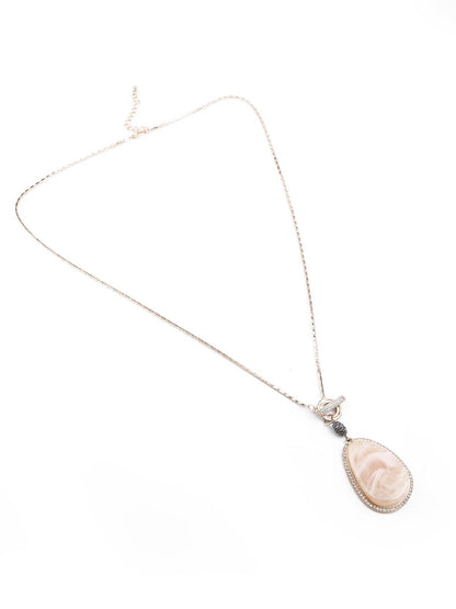 Women's Elegant Gold Pendant Boho Necklace - Odette